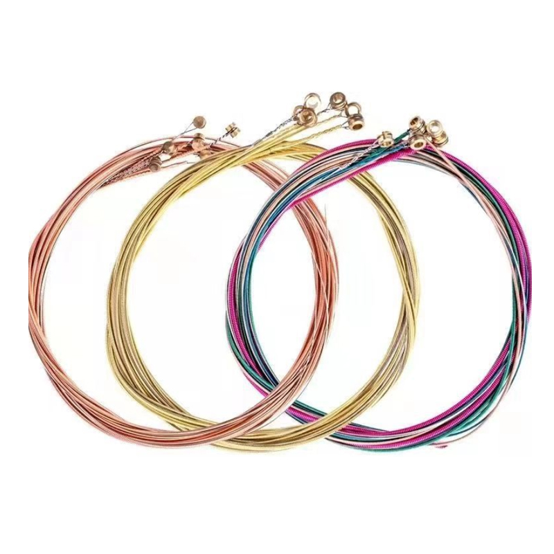 High Quality Economy Acoustic Guitar Strings and Single String Rope