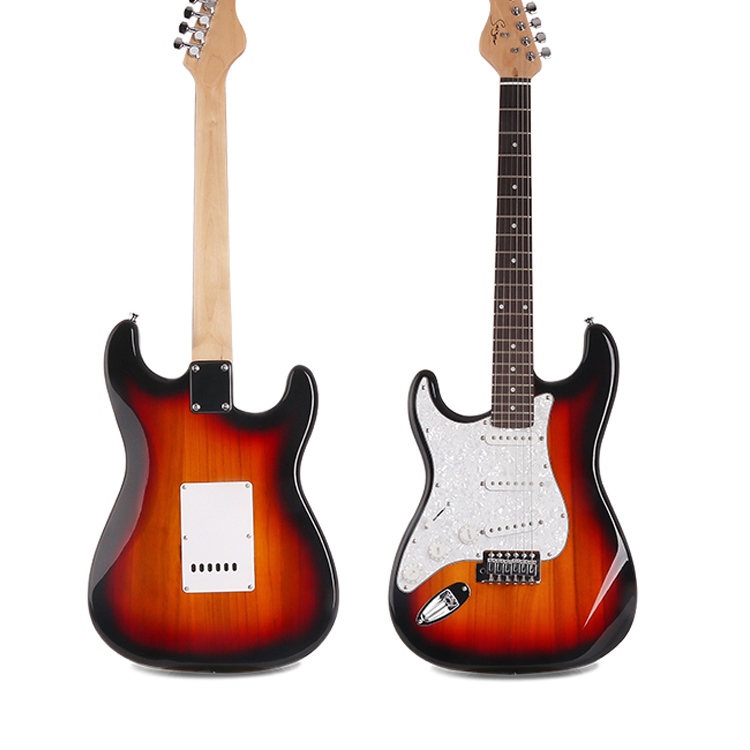 Wholesale Cheap Custom Brand Beginner ST Style Electric Guitar