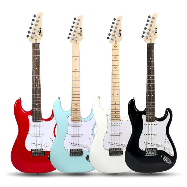 The factory is selling the popular ST electric guitars at a low price. Very popular maple fingerboard and rosewood fingerboard.