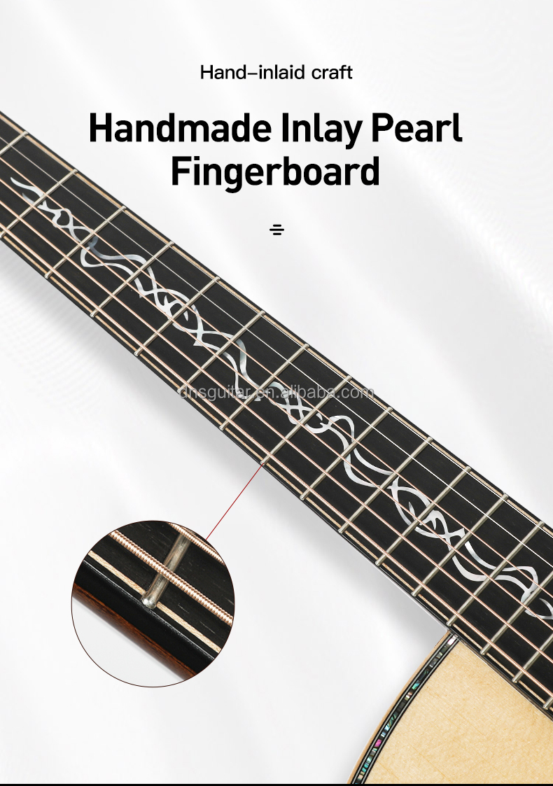 D8A Ebony fingerboard inlay