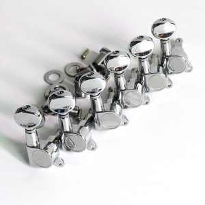 Donlis Chrome Oval Handle Machine Heads