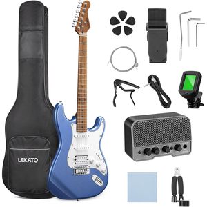 LEKATO Full Size Electric Guitar Kit