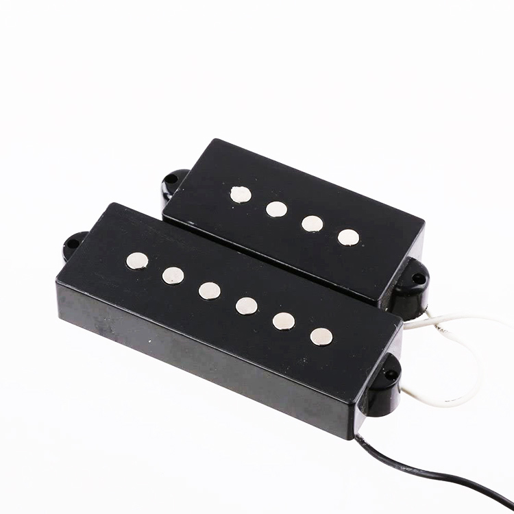 Ceramic Magnet Black 5 String P Bass Pickup Electric Guitar P Bass Pickup with Vintage Sound