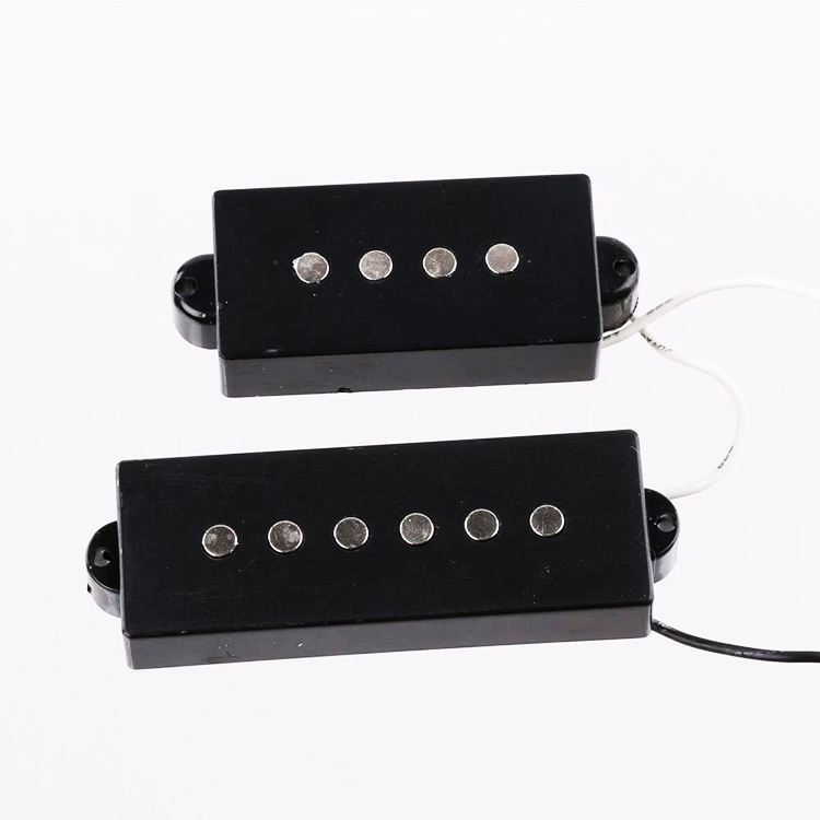 Ceramic Magnet Black 5 String P Bass Pickup Electric Guitar P Bass Pickup with Vintage Sound