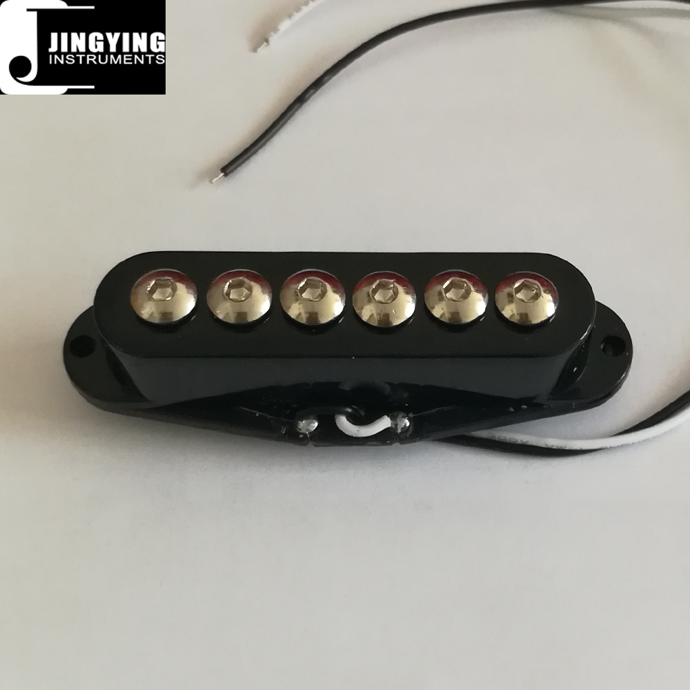 Wholesale S109 9mm Hexagonal Black Pole Piece Guitar Pickups Electric Stringed Instruments Parts &amp; Accessories Series