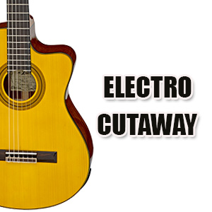 Aria Electro Cutaway Stage Classical Guitars