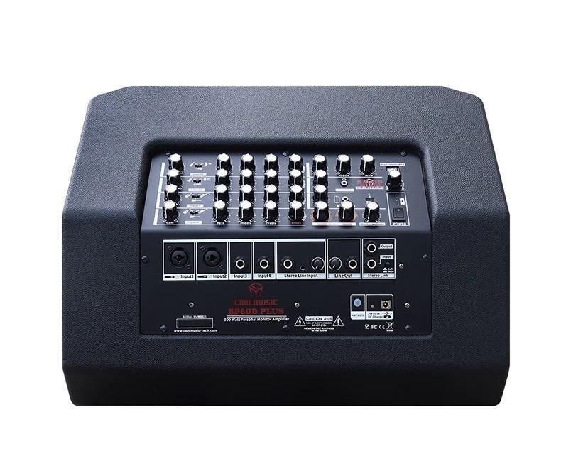 300-Watt Portable Outdoor Wood Amplifier Built-In Lithium Battery Reverb/Chorus Effects OTG Recording for Acoustic Guitar Use