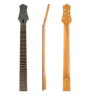Electric Guitar Neck 24 Fret Maple Handle Rosewood Fretboard Wear-resistant Lightweight Guitar Parts