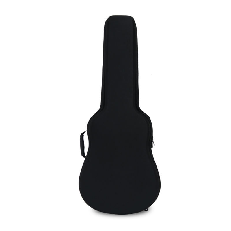 Custom Yellow With Foam Bass Carrying Bag Pedal Hard Shell Acoustic Classical Bass Guitar Case
