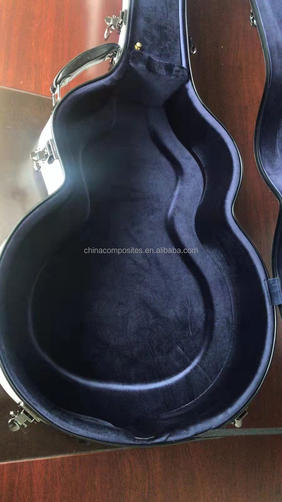 Custom Logo Guitar Case Hard Shell Fiberglass Guitar Case Factory Direct Sell