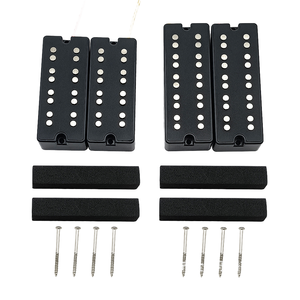 Two-Coil Open Two-Hole Four-String Bass Pickup
