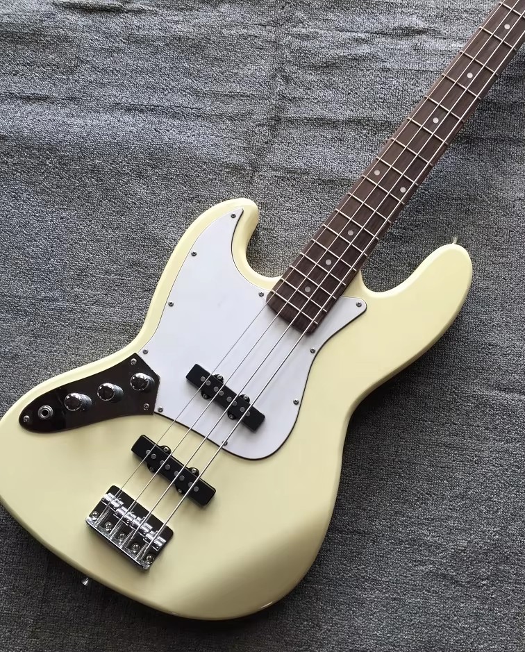 Weifang Rebon 4 String Left Hand JB Electric Bass Guitar Perspective