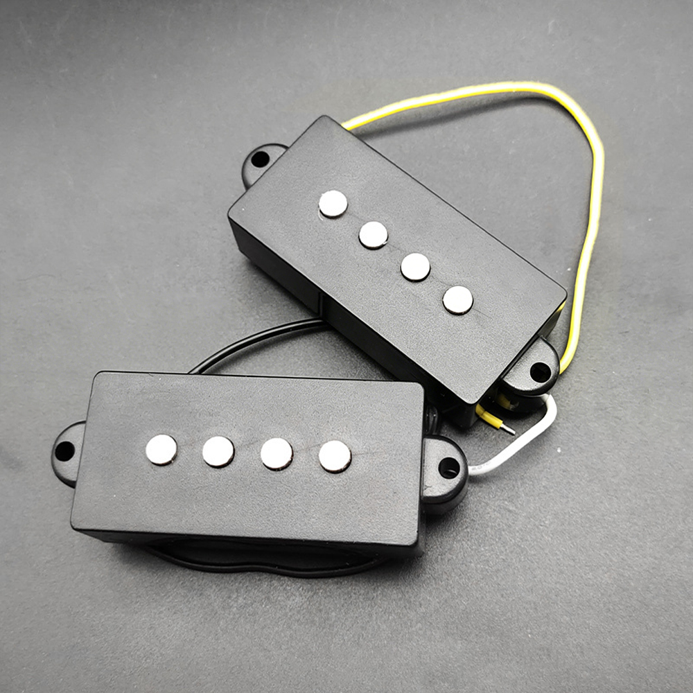 Split Coil Open Style PB Electric Bass Pickup for 4 String Bass Guitar Replacement Parts