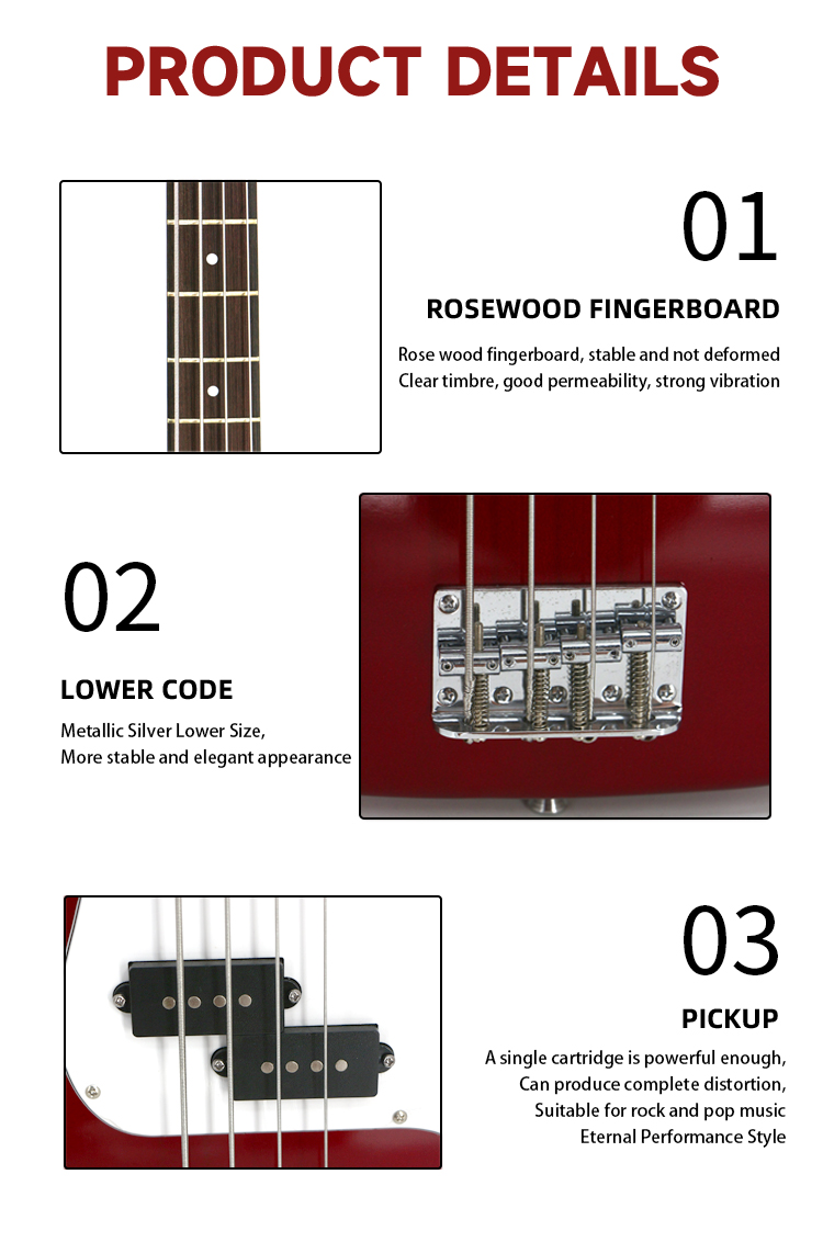 Electric Bass Detail 4