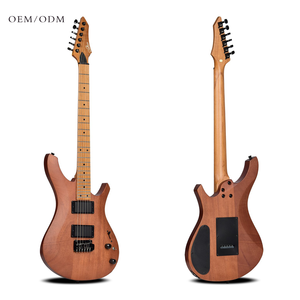Wholesale Natural Color Professional Electric Guitar Solid Body