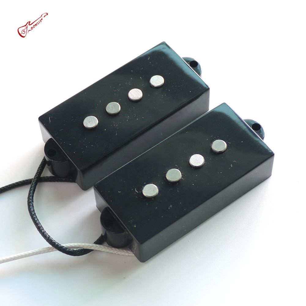 Donlis DP50 1set 4 String P Bass Pickup with Alnico 5 Rods and Plastic Bobbins for Wholesale Parts