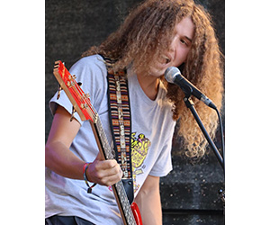 Koby Dhima on Aria Electric Guitar