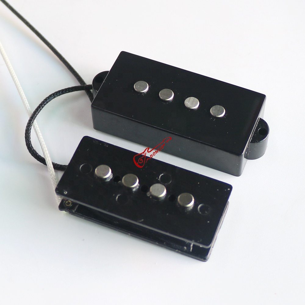 Donlis DP50 1set 4 String P Bass Pickup with Alnico 5 Rods and Plastic Bobbins for Wholesale Parts