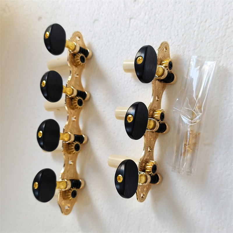 High Quality Derjung DJ406GK7-A2B 7 Strings Classical Machine Tuner, Guitar Tuning Pegs ,guitar Machine Heads