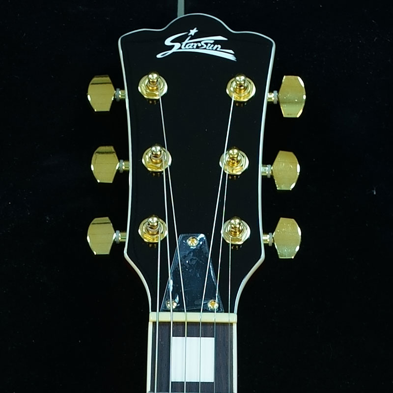 Classic F-Hole Hollow Body Electric Jazz Guitar Vintage Sunburst for Stage Show 2 Piece MOQ