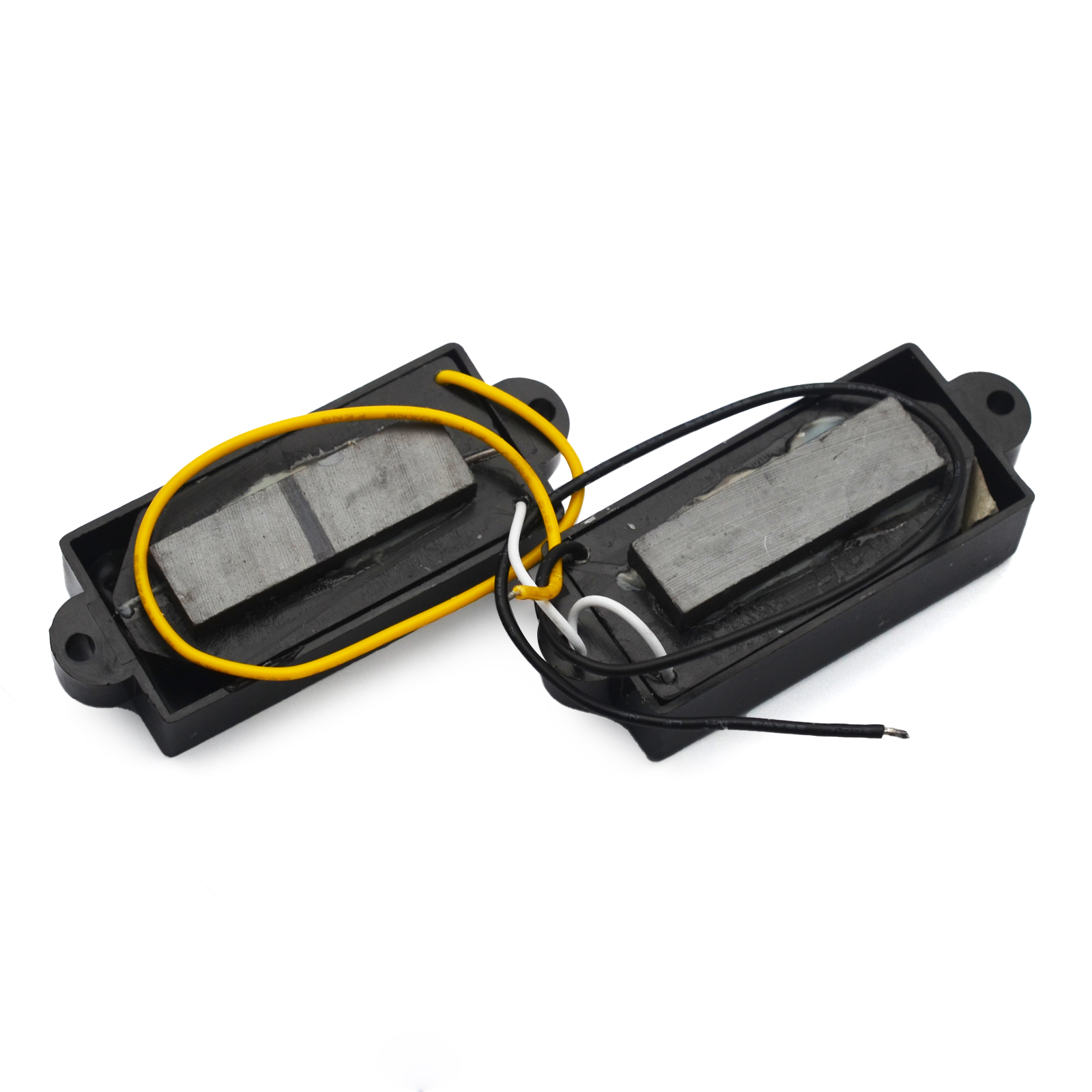 Open Type 4 String Precision P Bass Guitar Pickup Black for Electric Bass Guitar
