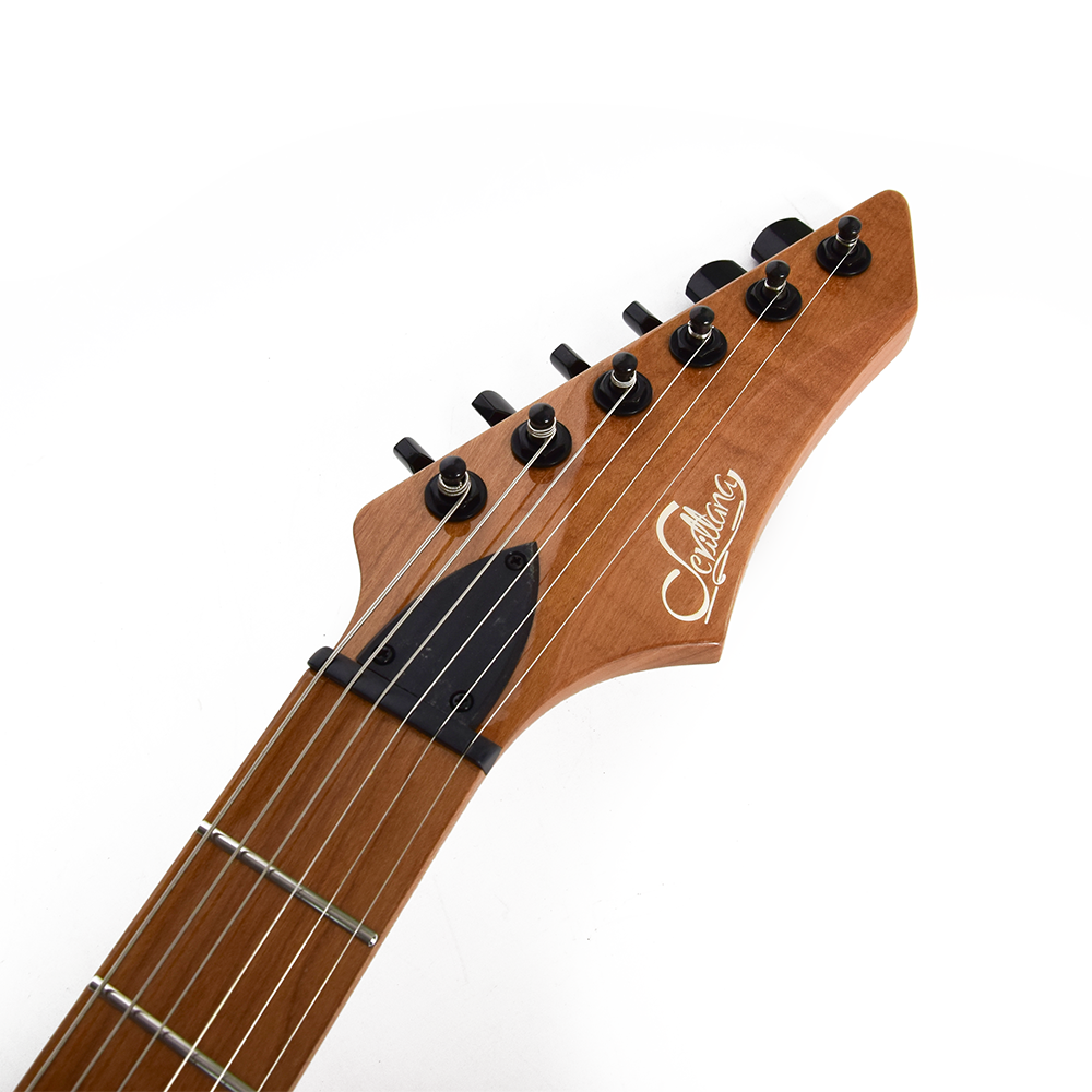 Wholesale Natural Color Professional Electric Guitar - Solid Body (Natural Grain), Fits Stage Solo/Studio Recording