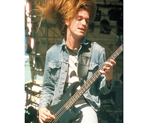 Cliff Burton with Aria Pro II SB Series Bass