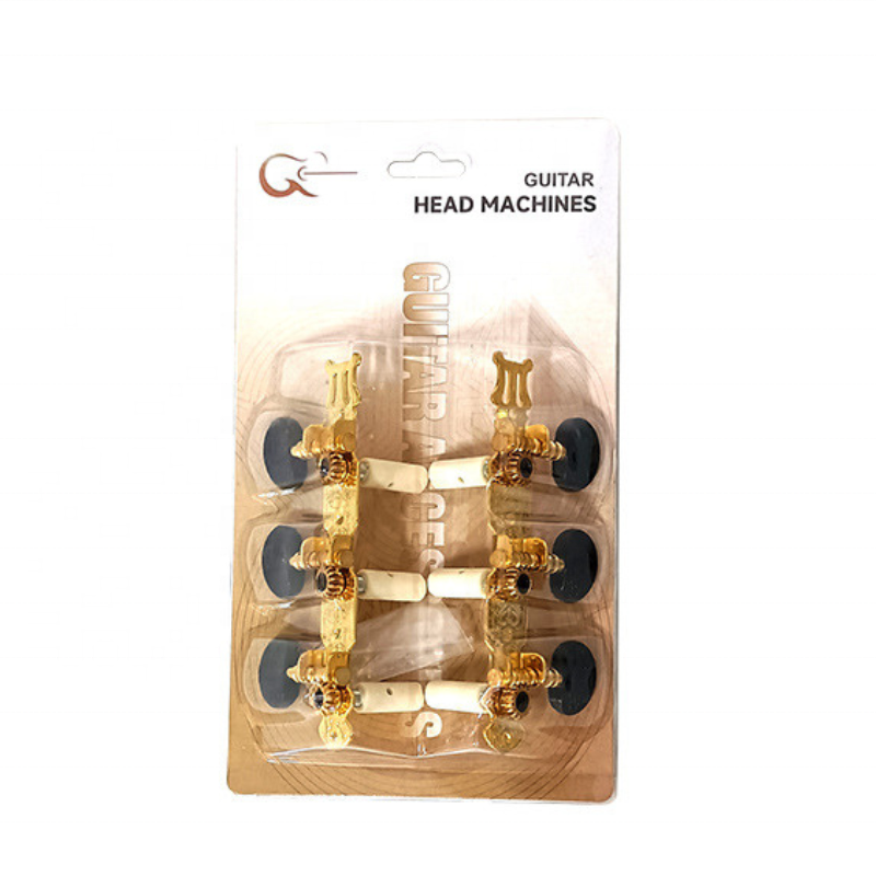 Factory Durable Metal Classical Guitar Machine Heads Tuning Pegs For Acoustic Instrument Upgrades