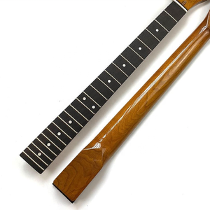 Custom 22 Fret 9.5 Inch Radius TL Roasted Canadian Maple Guitar Neck