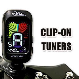 Aria Digital Clip-On Tuners
