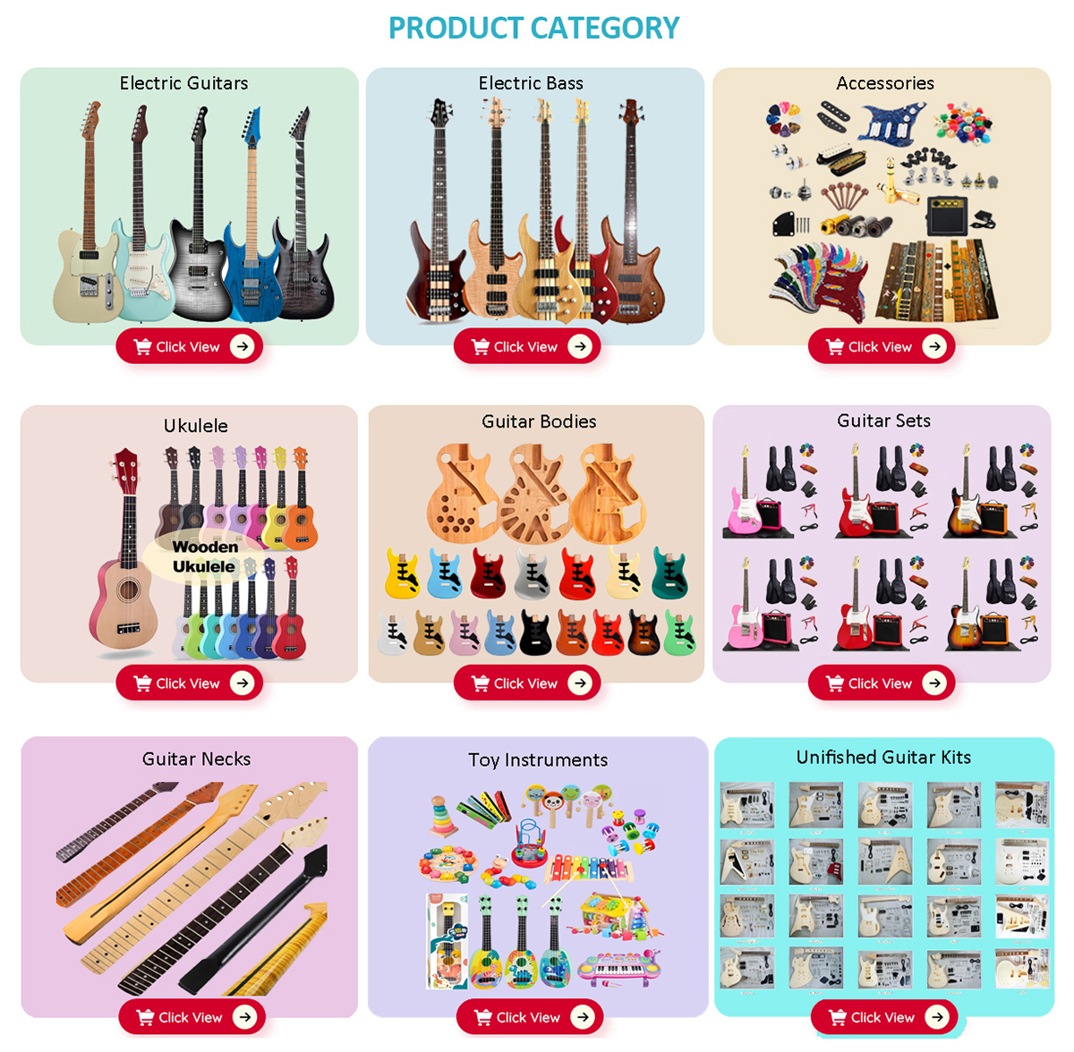High Quality Guitar With Stain/Bright Painting Bass Guitar 4/5/6 Strings Left Hand Bass Guitar