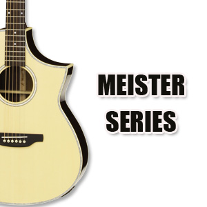 Aria Meister Series solid top acoustic guitar