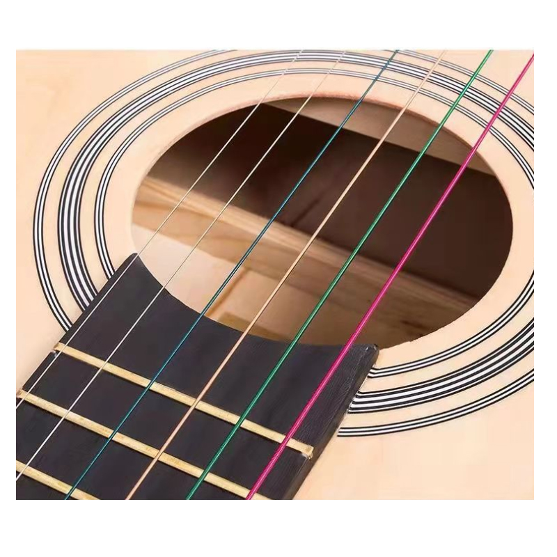 Acoustic Guitar String Detail 1