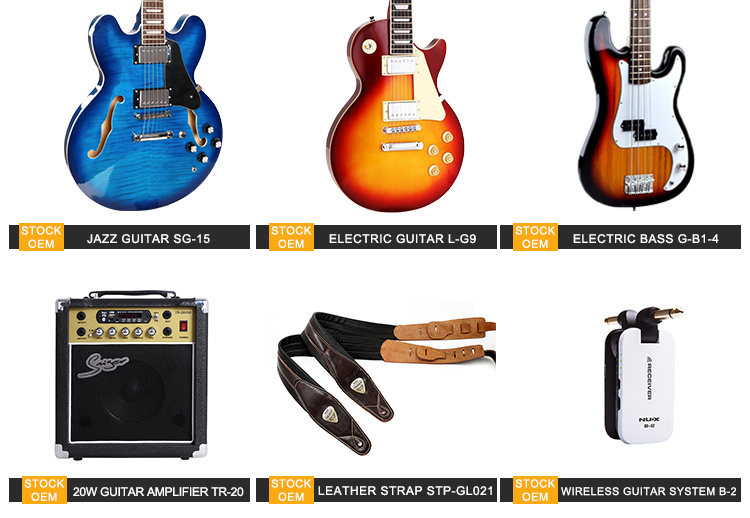 Wholesale Cheap Custom Brand Beginner ST Style Electric Guitar