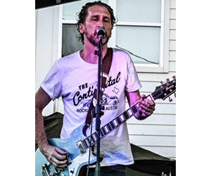 Johnny Moeller on Aria Guitar