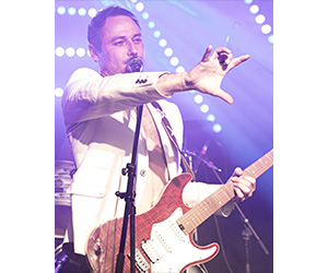 Tony Goff on Aria Guitar
