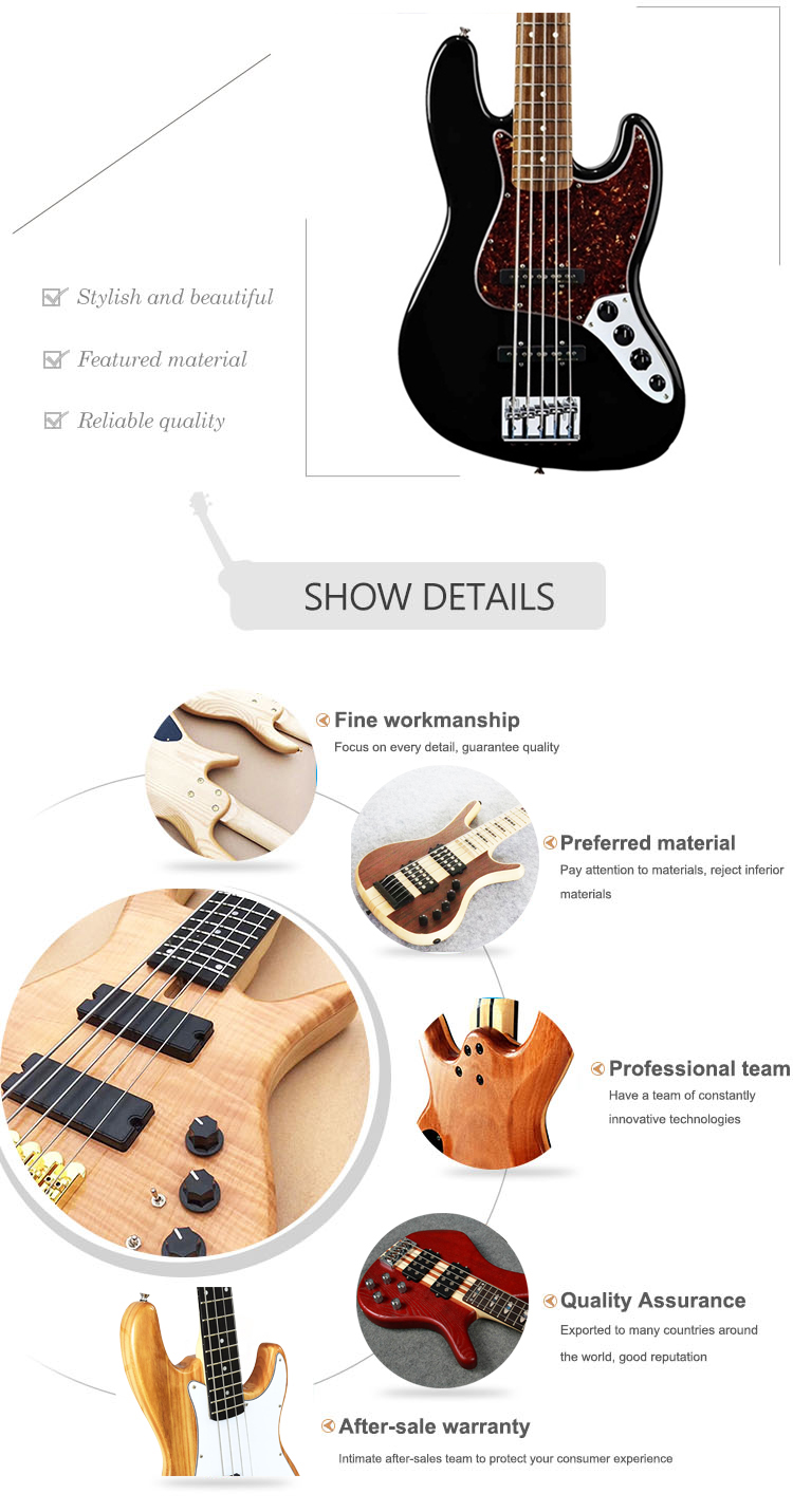 Electric Bass Full Body Profile