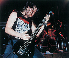 Billy Gould playing Aria Pro II IGB series bass
