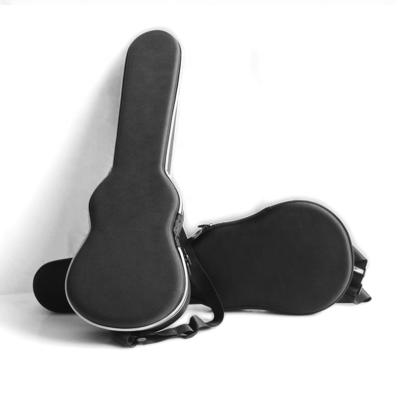 Customizable Waterproof EVA Guitar Hard Shell Case Durable Shockproof Carry Handle Musical Instrument Storage Bag for Players