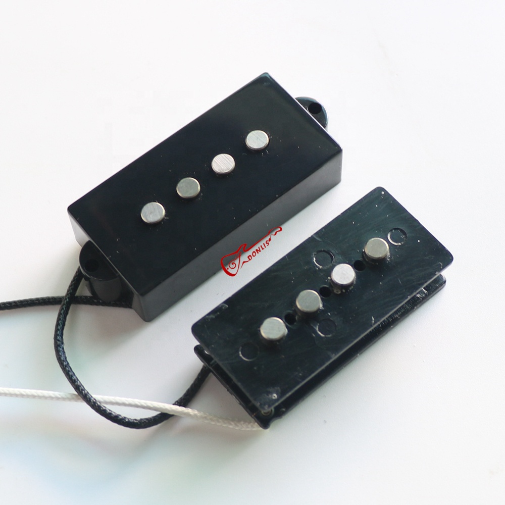 Donlis DP50 1set 4 String P Bass Pickup with Alnico 5 Rods and Plastic Bobbins for Wholesale Parts