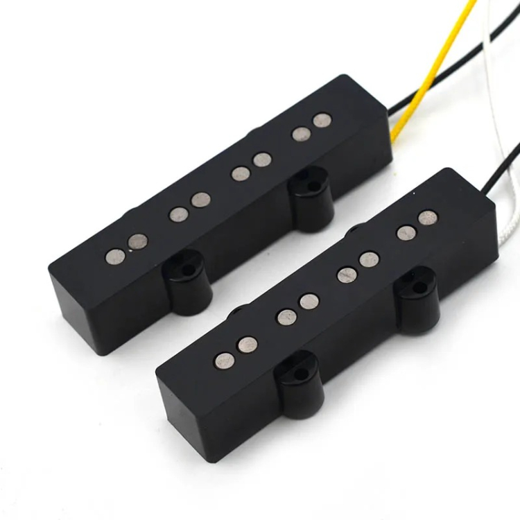 Wholesale Open Style 4 String Open Style J Bass Pickup with Ceramic Magnet for Electric Bass Guitar Parts