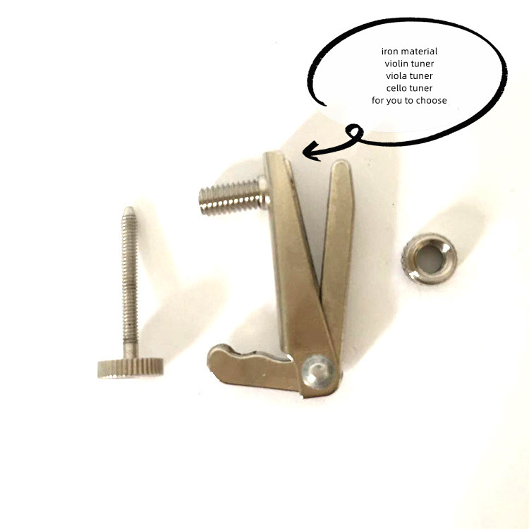 Cheap White Violin Fine Tuner Violin Accessories Viola Tuner Cello Tuner
