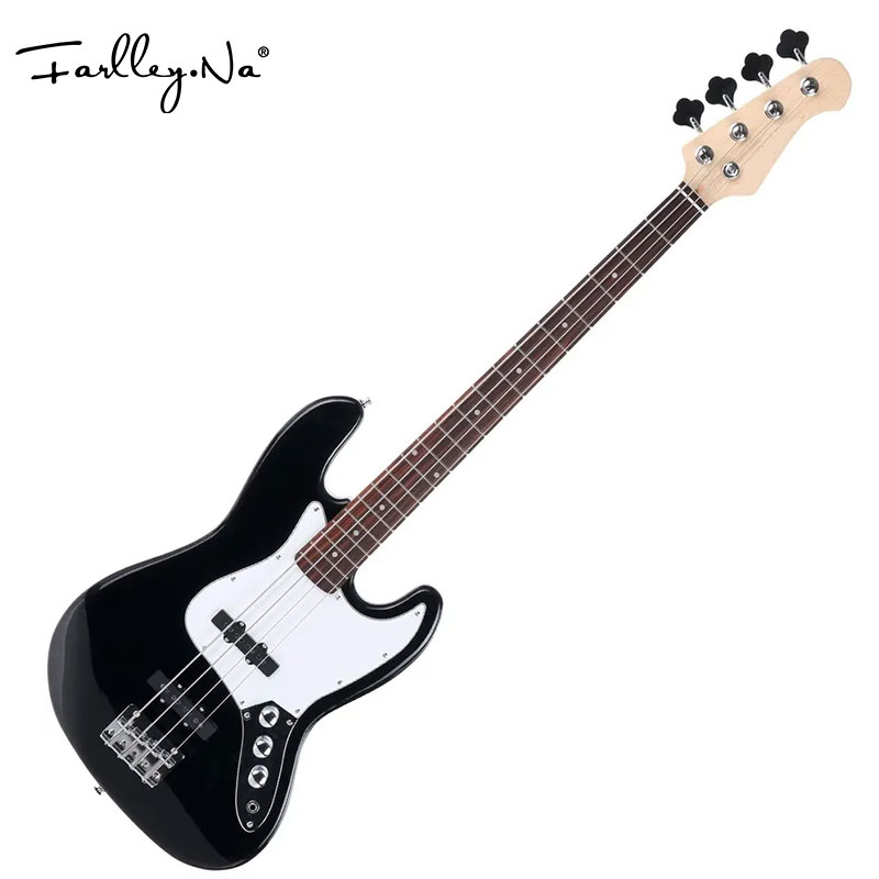 Focus Cool Shaped Electrics Solid Wood 4 String Left Handed E Acoustique Acoustic Electric Bass 4 Strings Guitar
