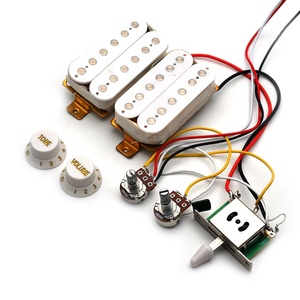 Black Full Set Integrated Circuit Double Electric Guitar Pickup