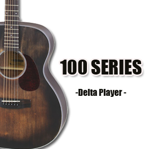 Aria 100 Series Delta Player vintage blues acoustic guitar