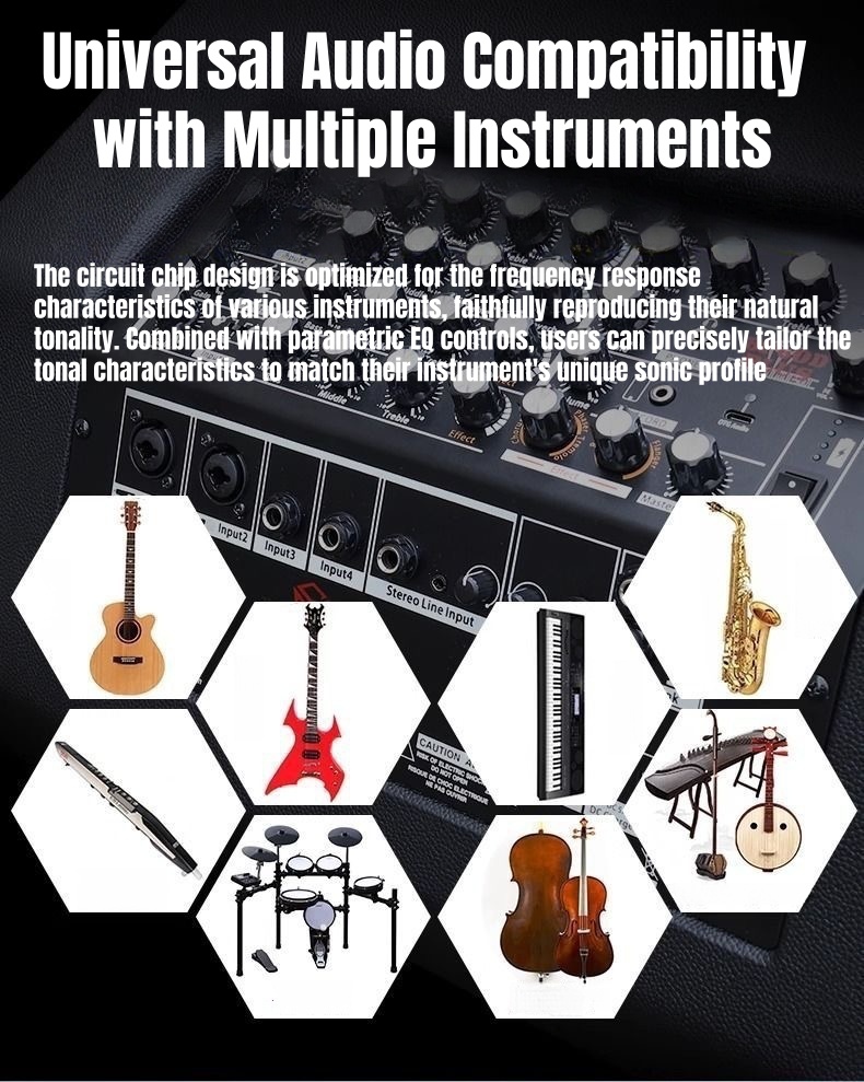BP60D PLUS Acoustic Guitar Amplifier Detail 7