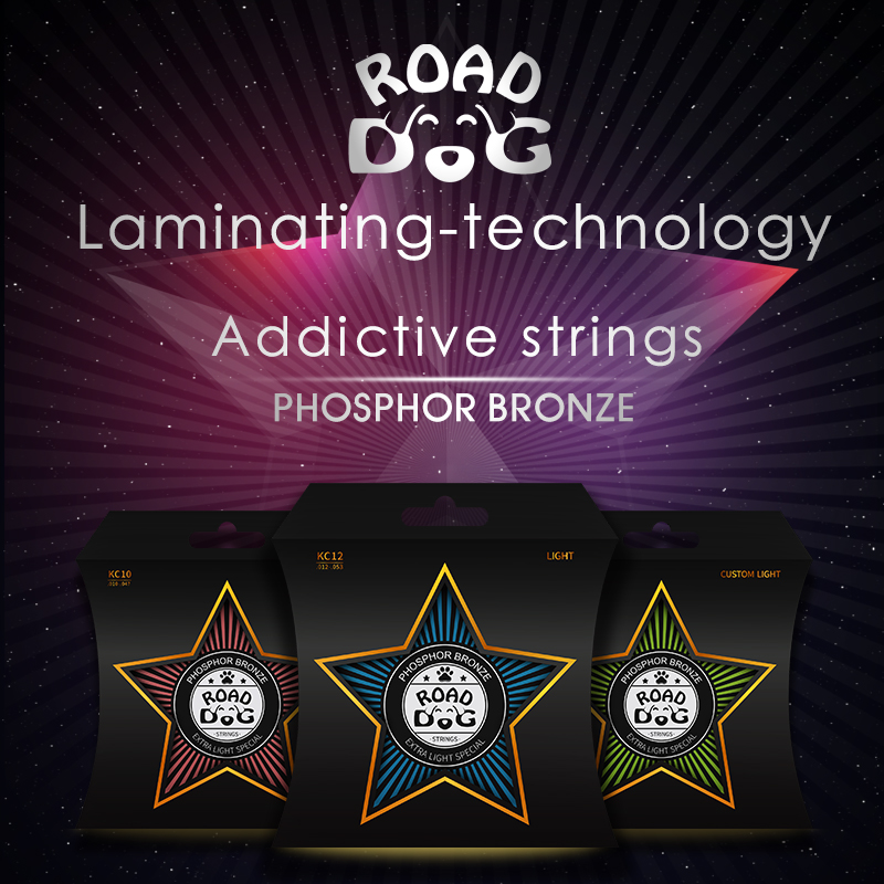 ZIKO High-Quality Laminated Acoustic Guitar Strings for Beginners and Pros