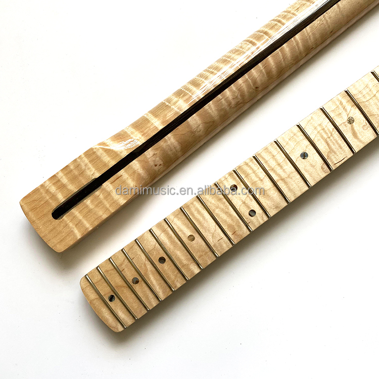 Flame Maple Neck View 2