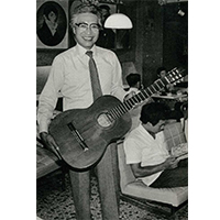Shiro Arai founder of Aria Guitars