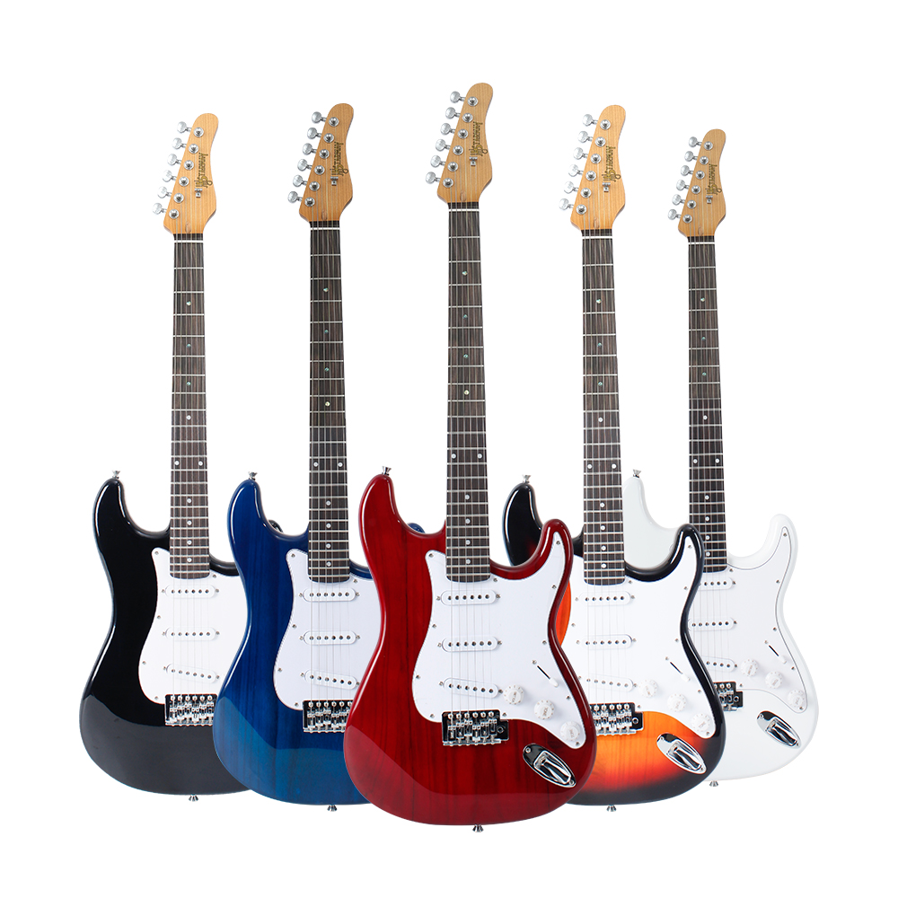 Starway High Quality 39 Inch Wholesale Price Electric Guitarra 6 Strings Guitar Musical Instrument for Beginner